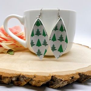 Christmas Tree Drop Earrings
